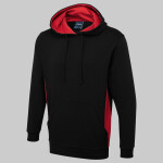 Uneek Two Tone Hooded Sweatshirt