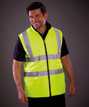 Yoko Hi-vis reversible fleece bodywarmer