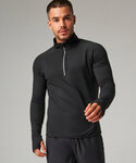 Tombo Long Sleeve Zip Neck Performance