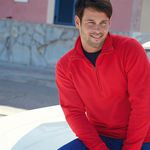 FOTL Premium 70/30 zip neck sweatshirt